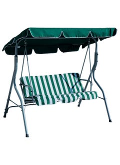 DubaiGallery Outdoor Patio Swing Chair, Canopy Swing with Removable Cushion and Weather Resistant Powder Coated Steel Frame, Suitable for Patio, Garden, Poolside, Balcony,  - Image 1
