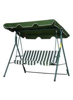 DubaiGallery Outdoor Patio Swing Chair, Canopy Swing with Removable Cushion and Weather Resistant Powder Coated Steel Frame, Suitable for Patio, Garden, Poolside, Balcony,  - Image 2