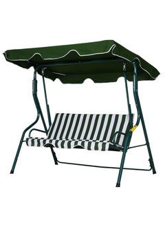 DubaiGallery Outdoor Patio Swing Chair, Canopy Swing with Removable Cushion and Weather Resistant Powder Coated Steel Frame, Suitable for Patio, Garden, Poolside, Balcony,  - Image 4