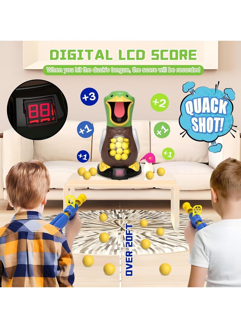 Boys and Girls Game Target Shooting Game Children's Toy Gun, Children's Game Gift, Toy Gun with Air Pump Gun, Party Toy with Lcd Score Record - Image 2