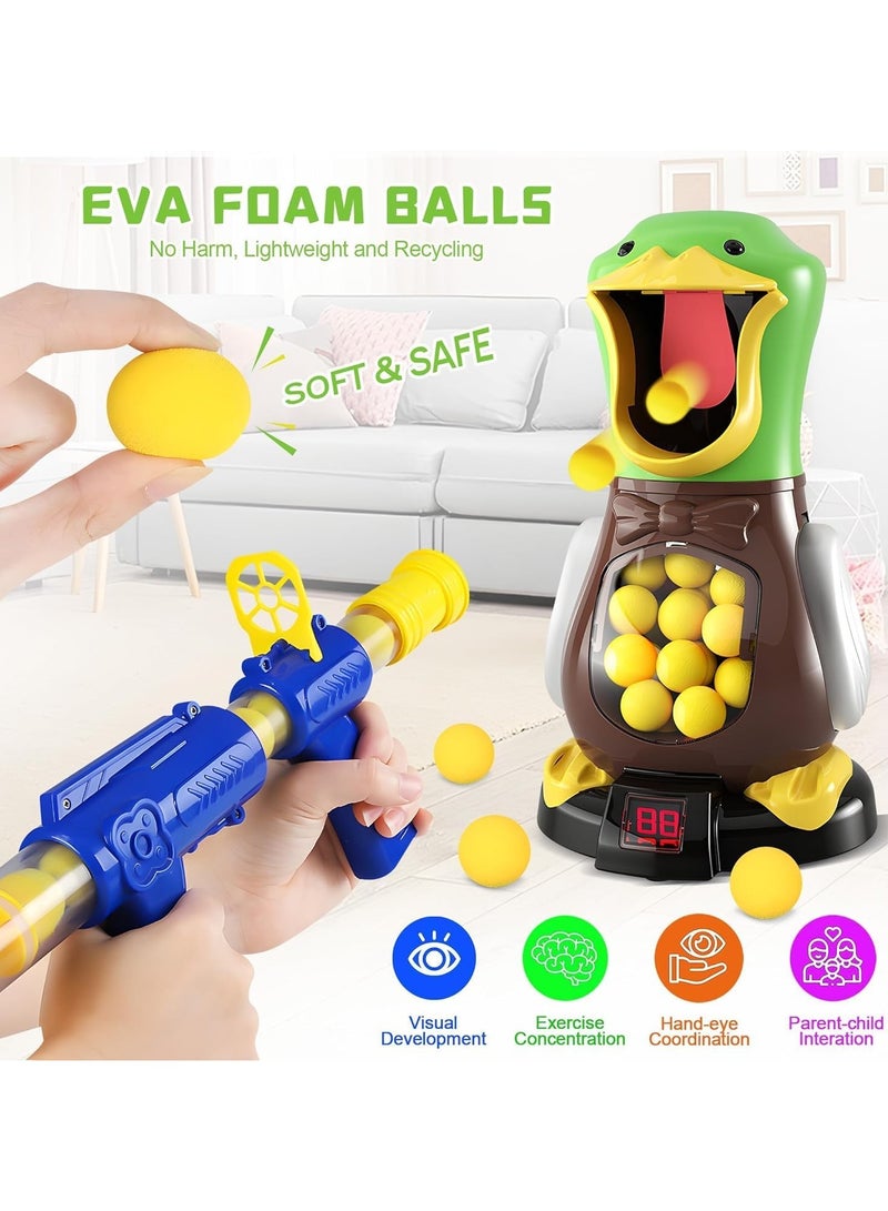 Boys and Girls Game Target Shooting Game Children's Toy Gun, Children's Game Gift, Toy Gun with Air Pump Gun, Party Toy with Lcd Score Record - Image 4