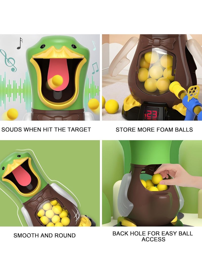 Boys and Girls Game Target Shooting Game Children's Toy Gun, Children's Game Gift, Toy Gun with Air Pump Gun, Party Toy with Lcd Score Record - Image 3