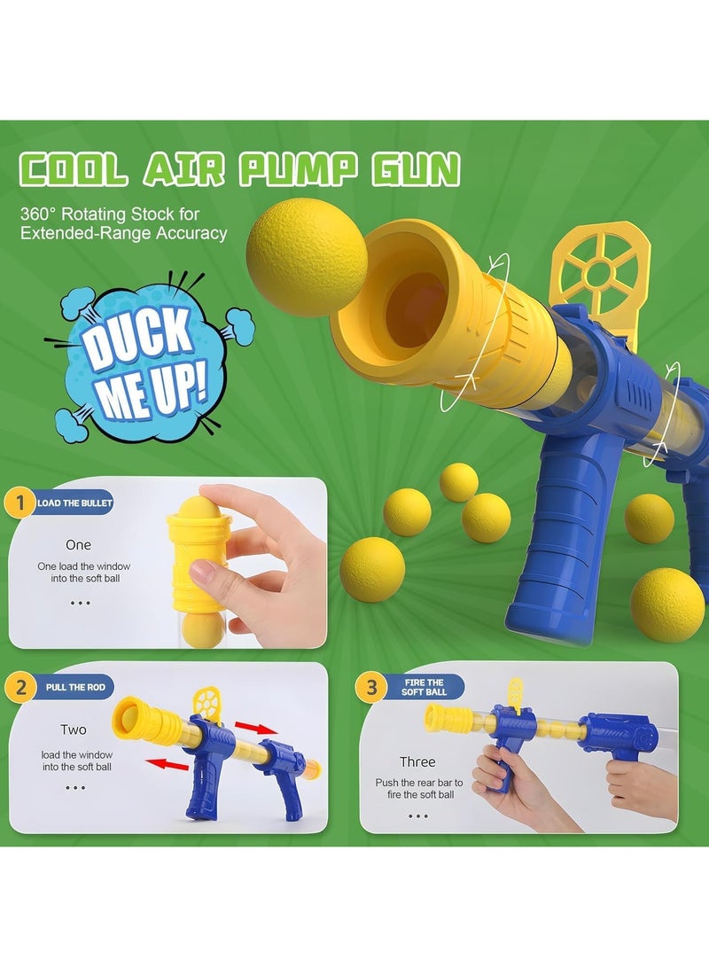 Boys and Girls Game Target Shooting Game Children's Toy Gun, Children's Game Gift, Toy Gun with Air Pump Gun, Party Toy with Lcd Score Record - Image 5