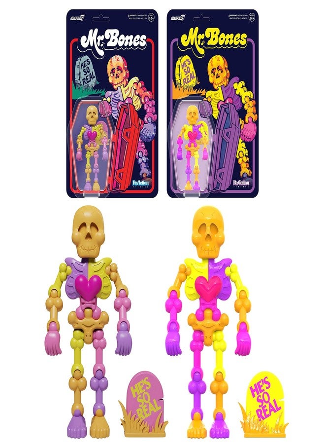 Super7 Mr. Bones - 3.75" Mr. Bones Action Figure Vintage Collectibles and Retro Toys - Image 4