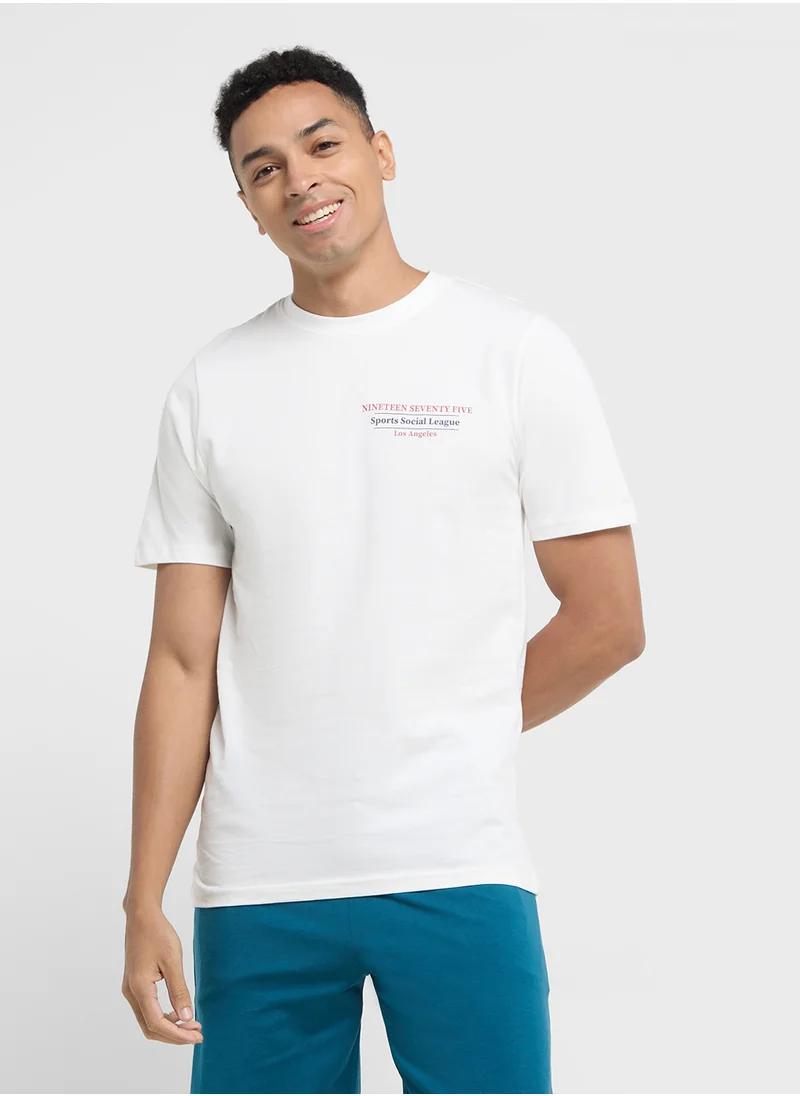 سفنتي فايف Nightwear T-Shirt & Shorts Sets
