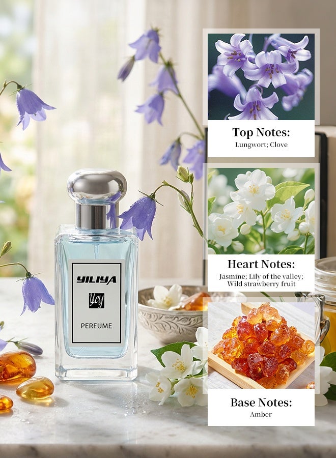 MARK HIM 3-Piece Fresh Light Scent Women Perfume Gift Set, Perfect Present for Birthday Holiday Anniversary, Pastel Tone Long-Lasting Mini Eau de Toilette Kit - Image 4