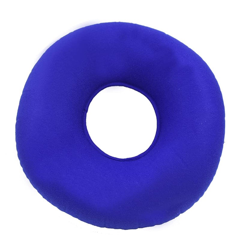 Alovexiong Hemorrhoid Pillow with A Pump, Inflatable Butt Pillow for Tailbone Pain Relief, Coccyx Seat Cushions for Pressure Relief Bed Sores, Prostatitis, Wheelchairs, Postpartum Pregnancy (Blue) - Image 1