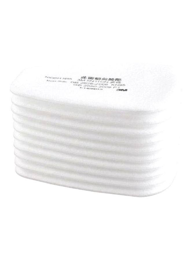 NIBEMINENT Pack Of 10 Cotton Filter For Gas Mask Respirator Use - Image 3
