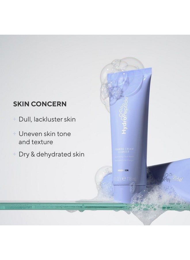 هيدرو بيبتايد منظف كريمي رغوي يضيء الوجه، 4.7 أونصة - Image 4