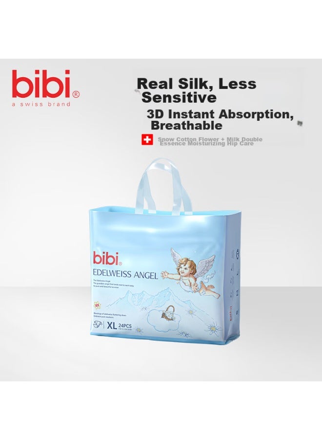 Bibi Pite And Little Goat Baby Diapers, XL Size, 30 Pieces , Ultra-thin, Breathable, Not Stuffy, For Night Use - Image 2