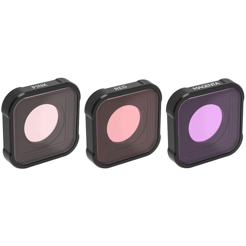 Action Pro Underwater Diving Pink Filter Compatible with GoPro Hero-9 Black (Directly Replace The Standard Protective Lens On Your Camera) - Image 5