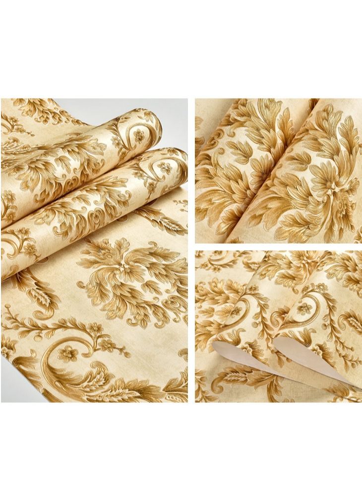 Bluejw Thicken Waterproof Self-Adhesive Wallpaper 0.53*5 Meters Wallpaper Self-Adhesive Sticker Wallpaper Decorative Removable Wall Paper PVC Waterproof and Oilproof Contact Paper - Image 2