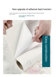 Bluejw Thicken Waterproof Self-Adhesive Wallpaper 0.53*5 Meters  - Image 4