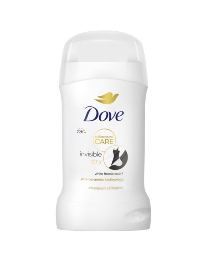 Dove Advanced Care Invisible Dry 72h Anti-Perspirant Deodorant Stick 50ml - Image 1