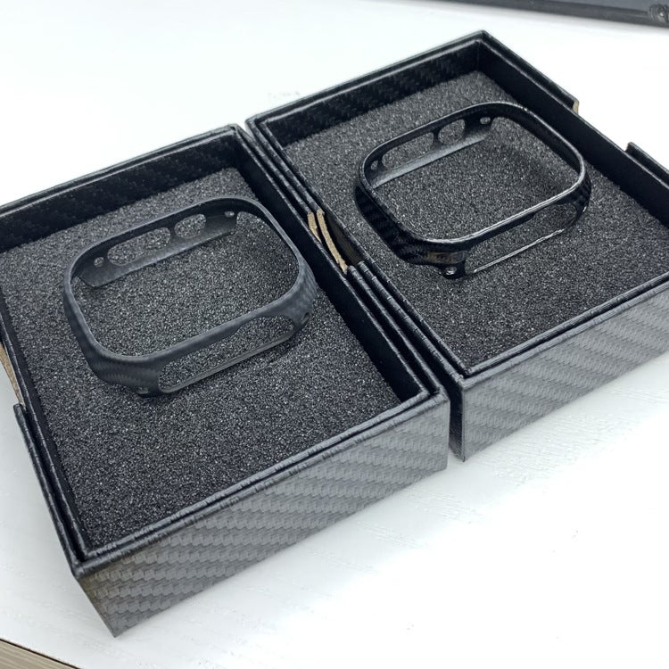 Suitable For Iwatch Apple Series8 Watch Case S7 Ultra Thin 6 Frosted S8 Carbon Fiber 49 Aramid Carbon Fiber 45 - Image 2