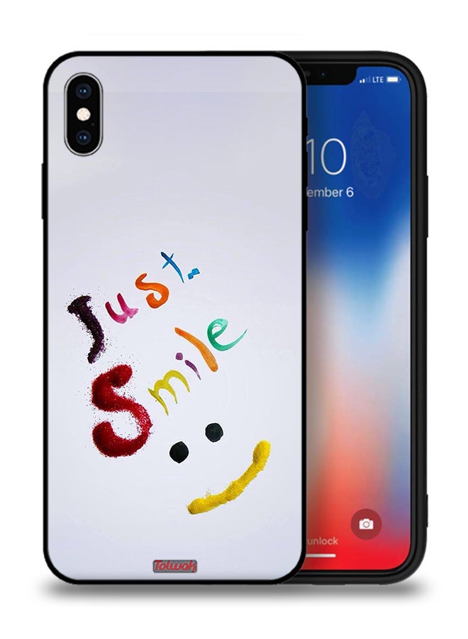 Tolwak Apple iPhone XS Max Protective Case Just Smile - Image 1