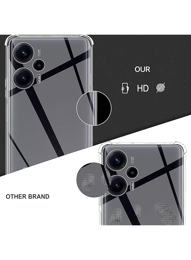 إيروريكس واقي شاشة الخصوصية لهاتف Poco F5 مع جراب TPU شفاف مضاد للخدش ناعم ورفيع مناسب لهاتف Poco F5 - Image 4