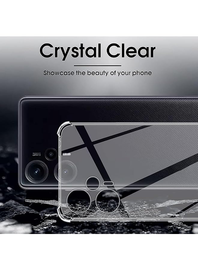 إيروريكس واقي شاشة الخصوصية لهاتف Poco F5 مع جراب TPU شفاف مضاد للخدش ناعم ورفيع مناسب لهاتف Poco F5 - Image 5