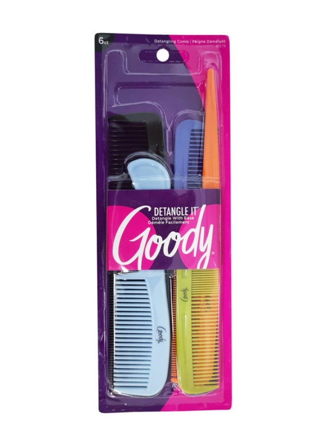 Goody عبوة عائلية من المشط 6 قطع # 1942208/3000531 - Image 2