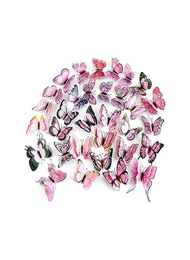 Zaboon Wall Decals Household Creative 3D Double Layer Stereo Wall Sticker Bedroom Window Arbitrary Stickers - Image 4