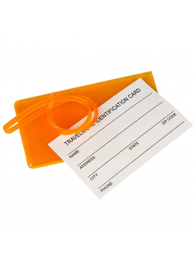 TravelMore 7 Pack TravelMore Luggage Tags for Suitcases, Flexible Silicone Travel ID Identification Labels Set for Bags & Baggage - Multi Color Pack - Image 2