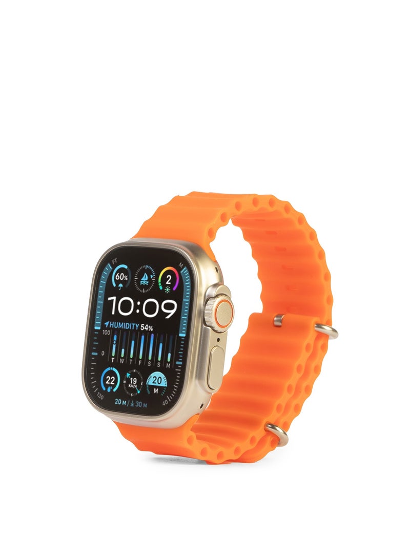 كونكت مي ساعة ConnectMe X9+ Ultra الذكية  ،  شاشة عرض Amoled مقاس 49 مم مع شريطين للساعة، بلوتوث 5.3، 260 مللي أمبير في الساعة، Open AI New ChatGPT، تطبيق WearFit Pro، مستوى مقاومة الماء IP67، عمر بطارية 7 أيام، أوضاع رياضية احترافية، مراقبة معدل ضربات القلب، مراقبة النوم - Image 3