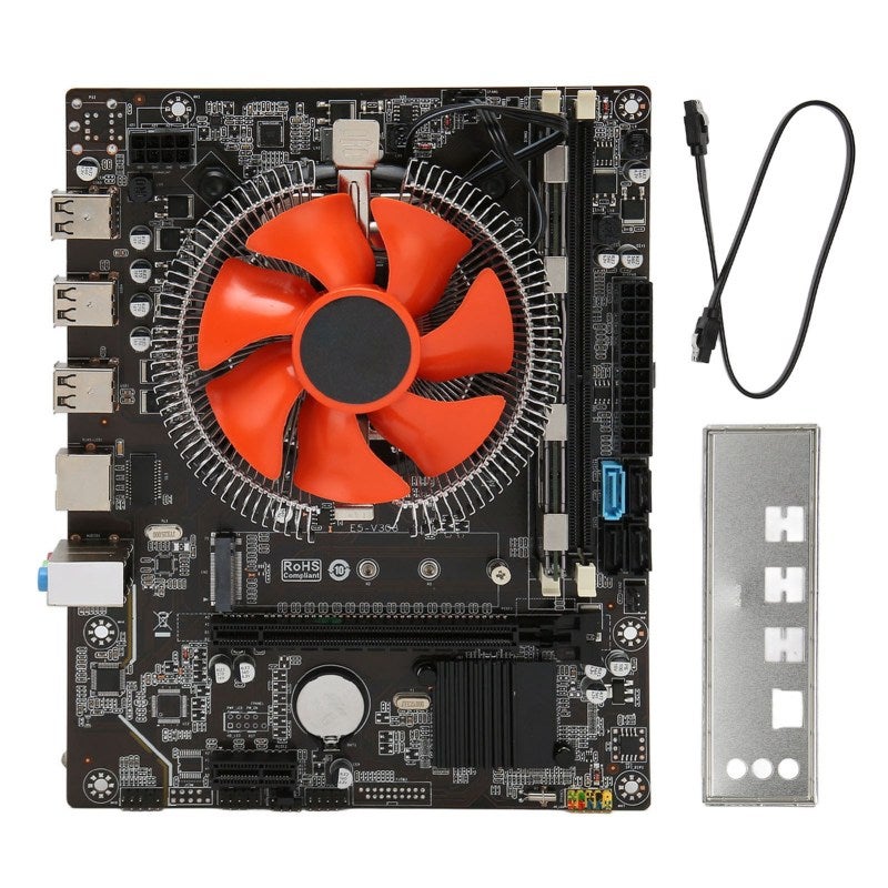 X79 Motherboard Set with NVMe PCIe 3.0X4 M.2 6GB/S - Gaming PC Motherboard CPU Combo DDR3 for Dual Indicator Light Gigabit LAN - Image 1