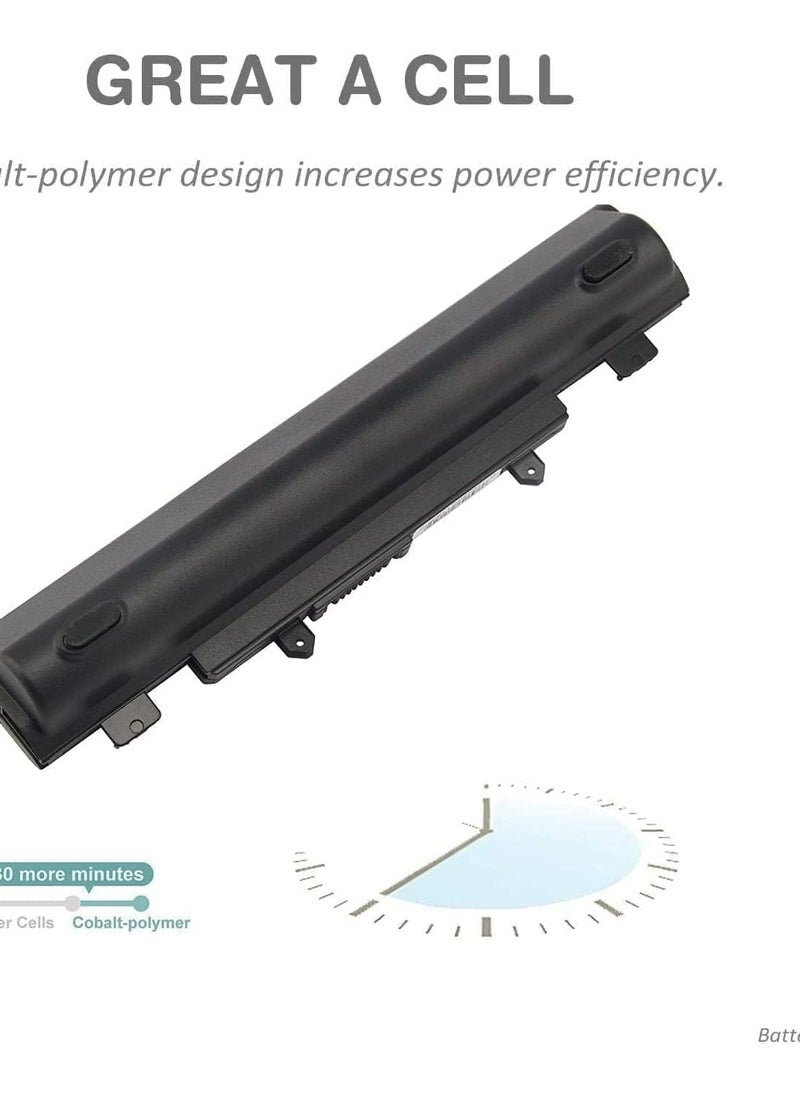 Generic - Replac AL14A32 Battery for ACCER Aspire E1-571 E5-571 E5-411 E5-421 E5-511 E5-521 V3-472 V3-572 E14 E15 Touch Extensa 2509 2510 - Image 1