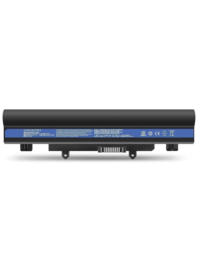 Generic - Replac AL14A32 Battery for ACCER Aspire E1-571 E5-571 E5-411 E5-421 E5-511 E5-521 V3-472 V3-572 E14 E15 Touch Extensa 2509 2510 - Image 1