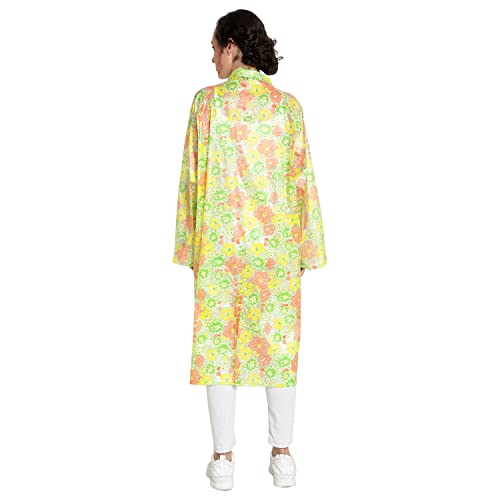 Zacharias Women's PVC Waterproof Printed Raincoat (Large) - Image 2