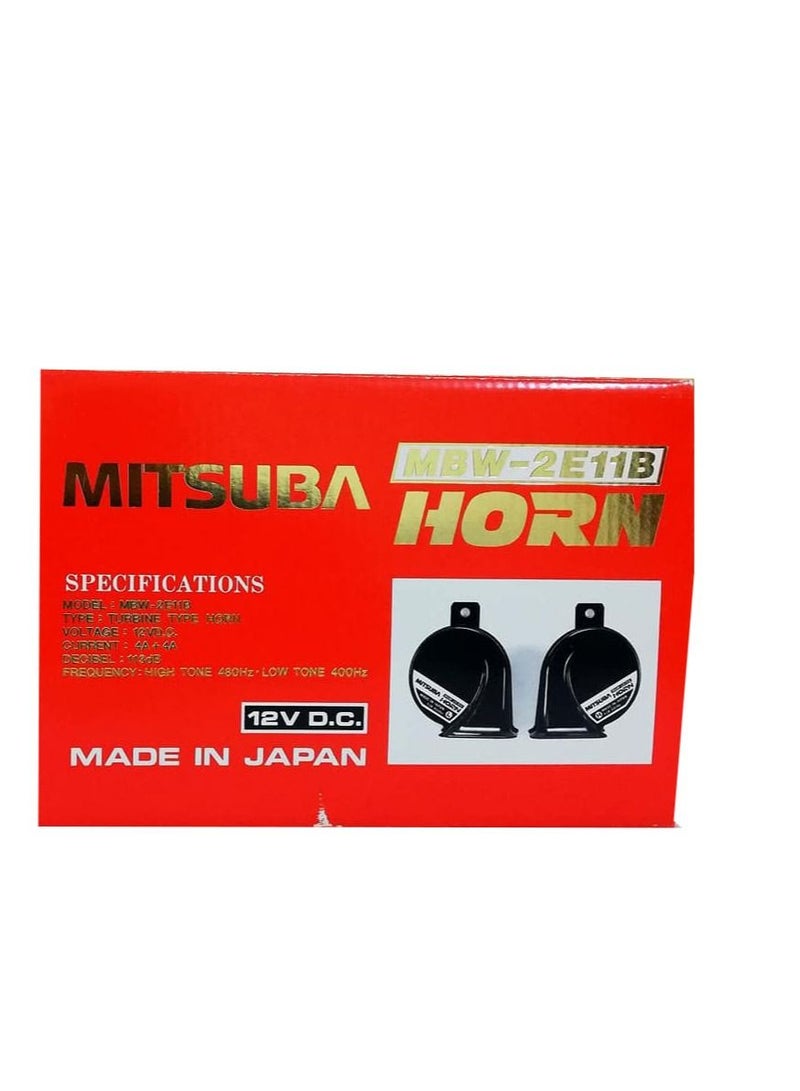 MISTUBA Car Mitsuba Horn - Mbw-2E11B (MADE IN JAPAN) - Image 3