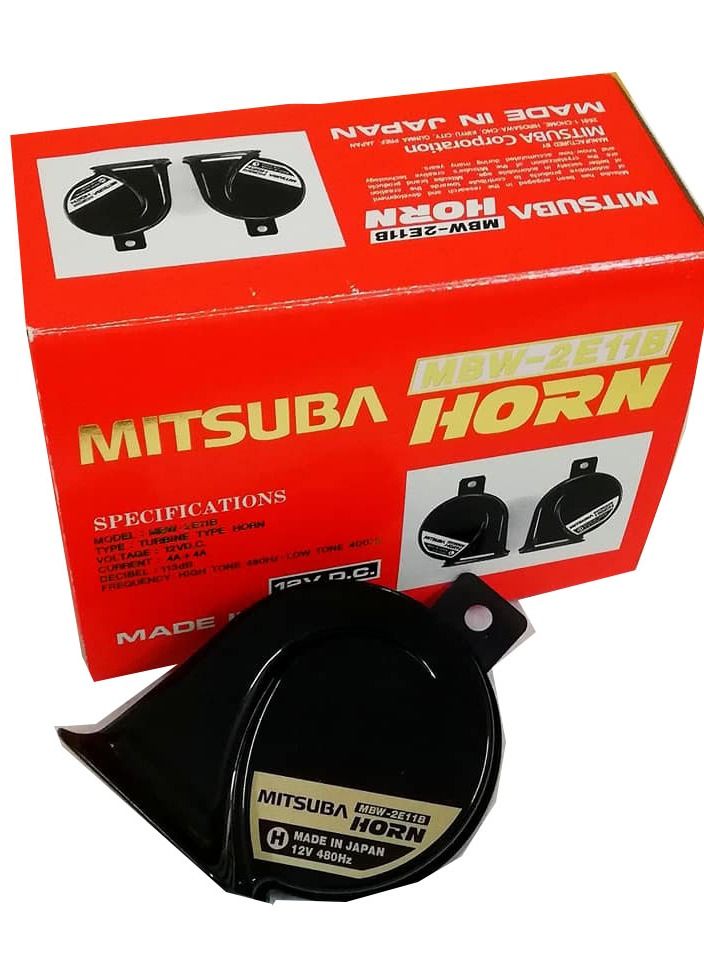 MISTUBA Car Mitsuba Horn - Mbw-2E11B (MADE IN JAPAN) - Image 2