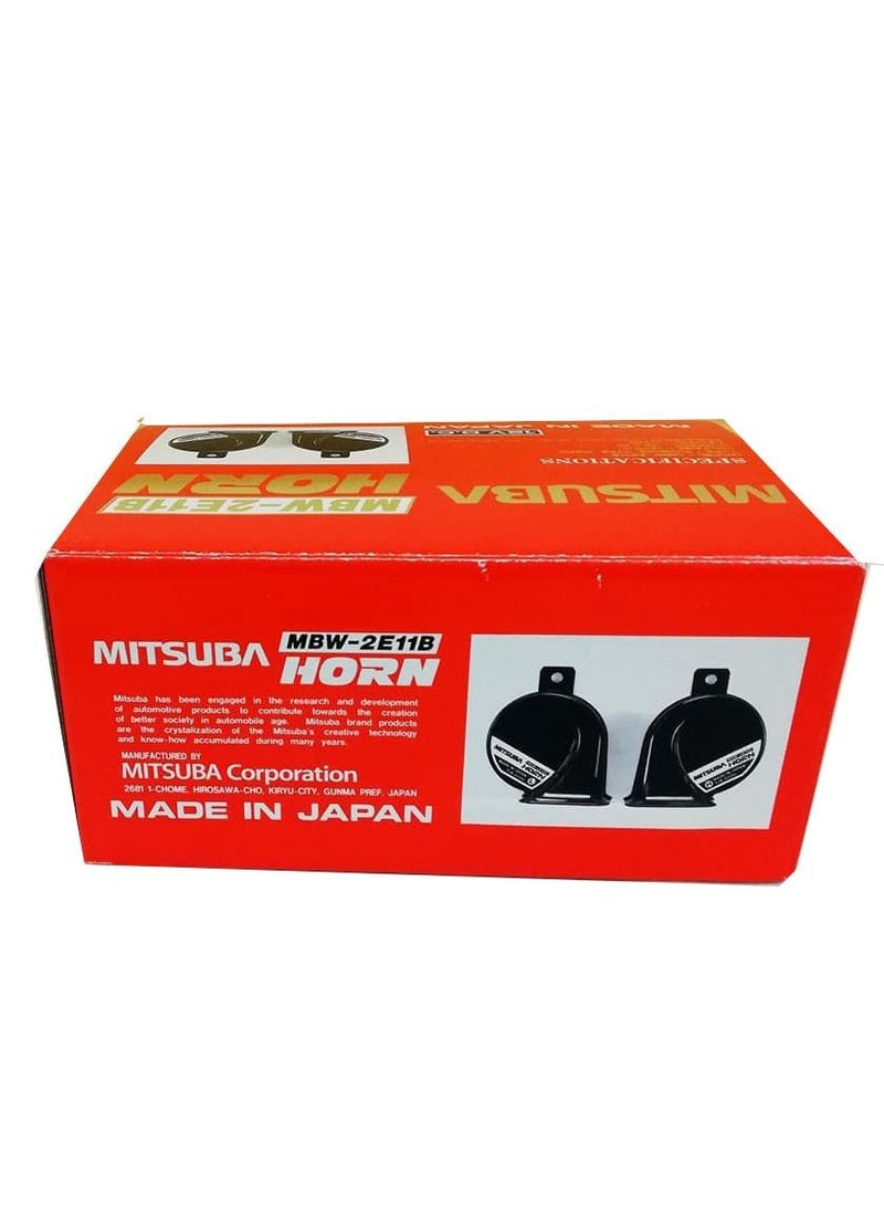 MISTUBA Car Mitsuba Horn - Mbw-2E11B (MADE IN JAPAN) - Image 1