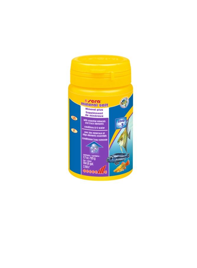 Sera Mineral Salt Aquarium Water Treatment For Fish Tank 105G