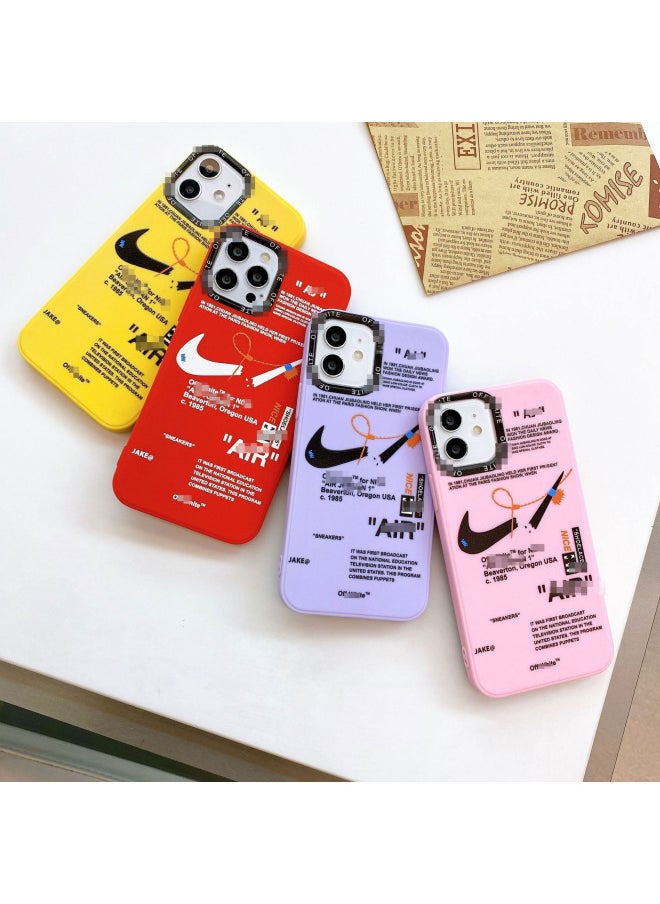 Candy-colored Broken Hook 13promax Phone Case For IPhone 11 Trendy Xr Protective Cover 7p Soft 12 Men-Color:Figure 5-Applicable Model:iPhone11
