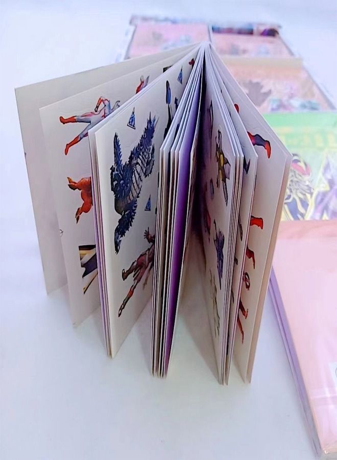 fashionhome 20 Pieces children's Favorite Ultraman Character Cartoon Cosmic Hero Shining Stickers Book for Kids - Image 3