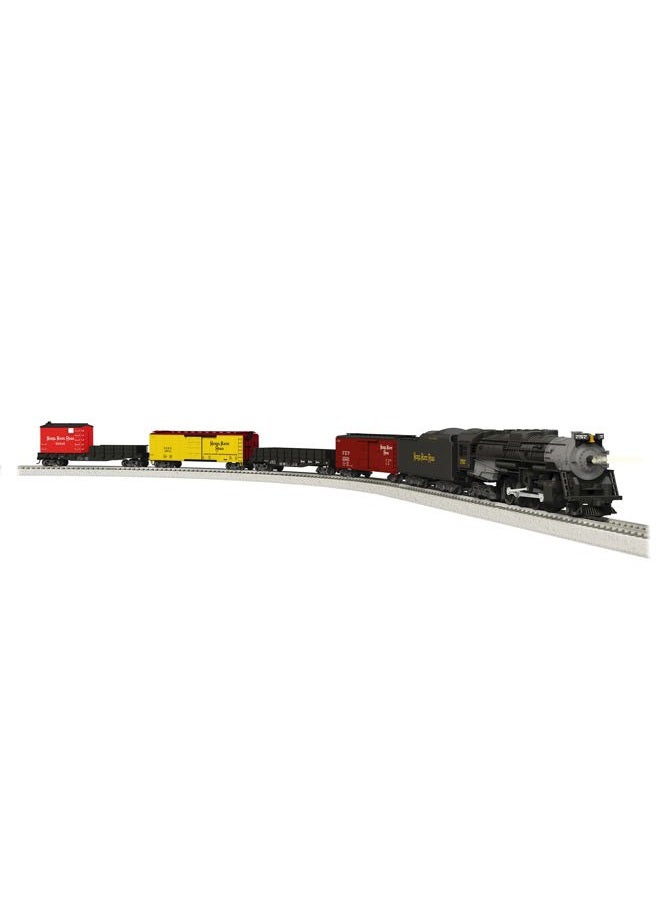 Lionel مجموعة قطار نموذج كهربائي بحجم HO من Nickel Plate Road Freight Bluetooth مع جهاز تحكم عن بعد - Image 1