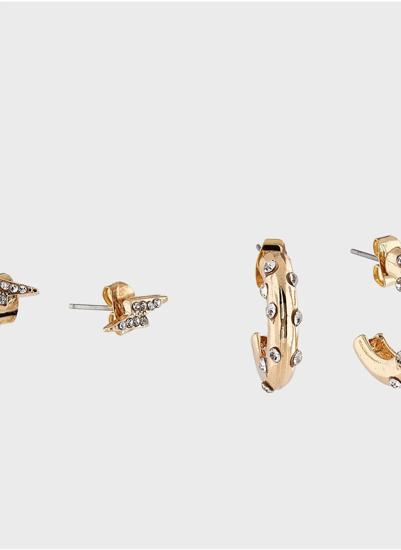 ONLY Perola Hoop Earrings