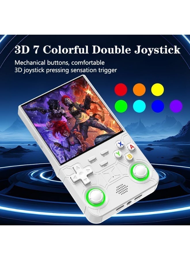 BlueFire R36 Ultra Handheld Game Console 🎮 | 4-Inch HD IPS Screen Portable Retro Video Game Console with OCA Full Lamination | Built-in 64GB Card & 20,000+ Classic Games | Linux System with WiFi & Bluetooth | RK3326 Cortex-A35 High-Speed Processor | 3000mAh Long Battery Life | Pocket Gaming Station for Kids & Adults – Travel & Gift Choice - Image 3