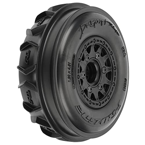 ProLine Racing Dumont PaddleRib SC 2230 MTD Raid Blk F PRO1021210 RC Tire - Image 1