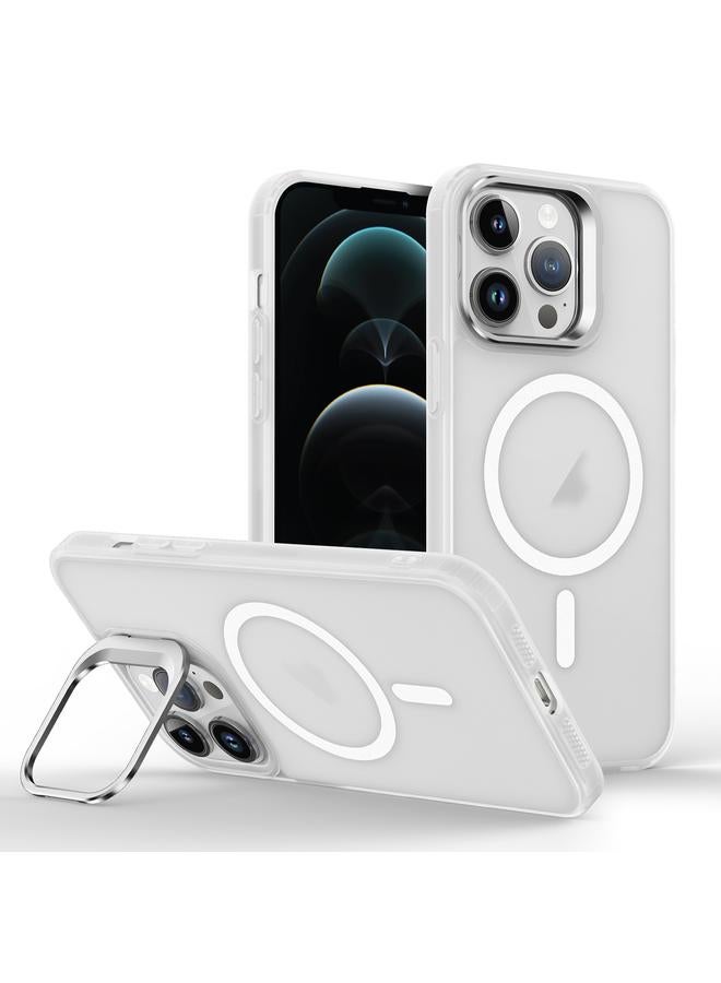 Zaboon Case For iPhone 12 Pro Skin Feel Lens Holder Magsafe Phone Case - Image 1