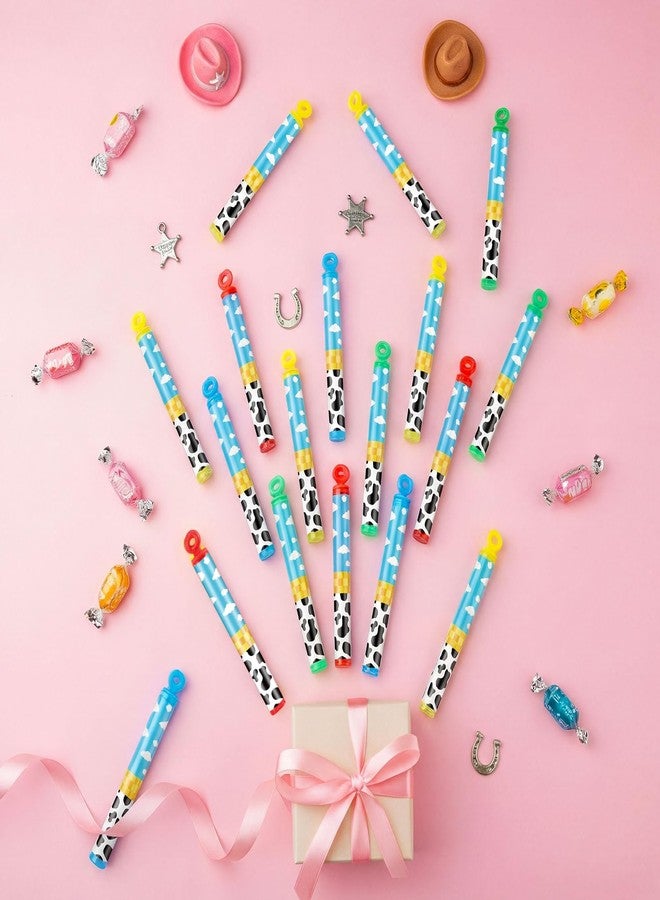 Rotatingpals 32 Pcs Story Party Favors Bubble Wands Blue Sky White Clouds and Cow Print Bubble Wand Party Favors for Adult Summer Activity Birthday Prizes Goodie Bag Stuffers Gifts Wedding Supplies - Image 5