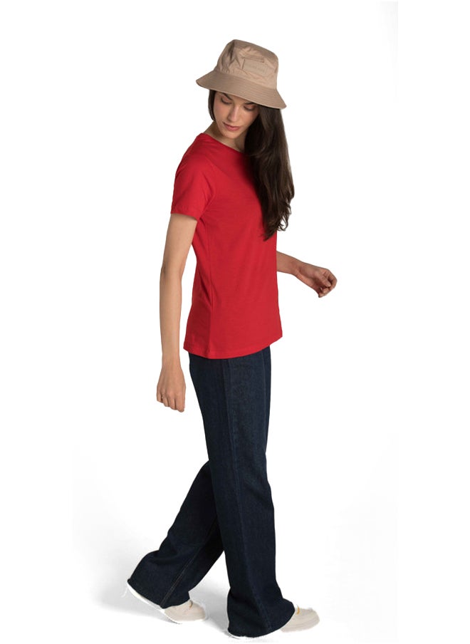 Marco Bergamo - Crew Neck Short Sleeve Top - Image 1