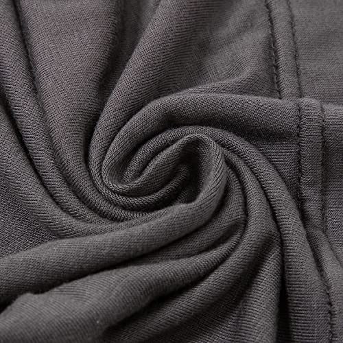 Yeieeo 4pcs Hijab Undercaps for Women Black Under Scarf Tube Cap for Hijab Accessory Stretchy Solid Color Caps(4pcs-1) - Image 2
