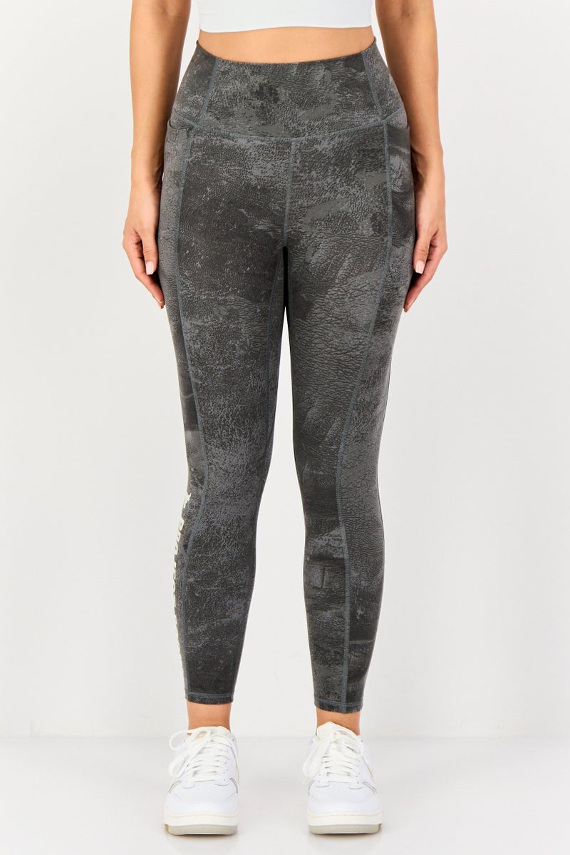 UNDER ARMOUR Women Fitted Training Leggings, Multicolor - Image 1