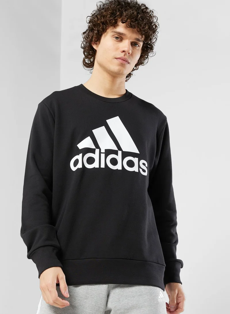 Adidas Essential French Terry Big Logo Sweatshirt
