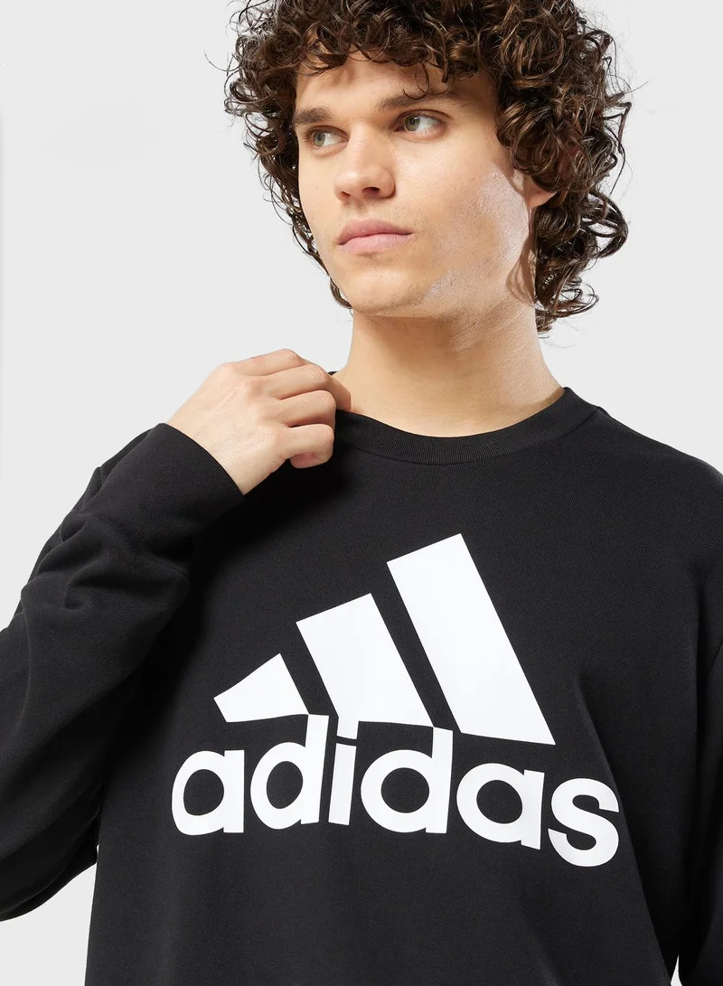 Adidas Essential French Terry Big Logo Sweatshirt