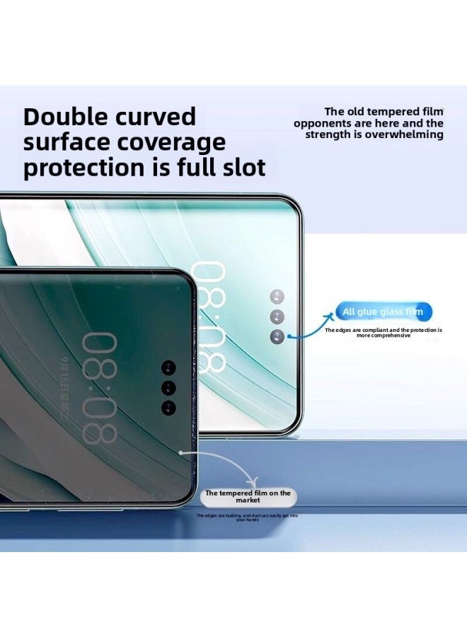 For XiaomiCC9Pro Full Glue Tempered Film CC9pro Mobile Phone Film Curved Surface Screen Explosion-proof Hard Glass Protective Film-Color:Full Rubber Tempered Film [super Strong And Hardened] 1 Piece + Film Artifact-Size:If You Need To Purchase Other Mobile Phone Films, Please Consult Customer Service And Leave A Message For The Gift Package