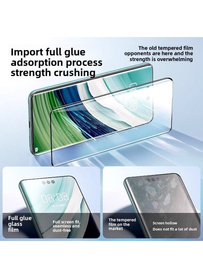 For XiaomiCC9Pro Full Glue Tempered Film CC9pro Mobile Phone Film Curved Surface Screen Explosion-proof Hard Glass Protective Film-Color:Full Rubber Tempered Film [super Strong And Hardened] 1 Piece + Film Artifact-Size:If You Need To Purchase Other Mobile Phone Films, Please Consult Customer Service And Leave A Message For The Gift Package