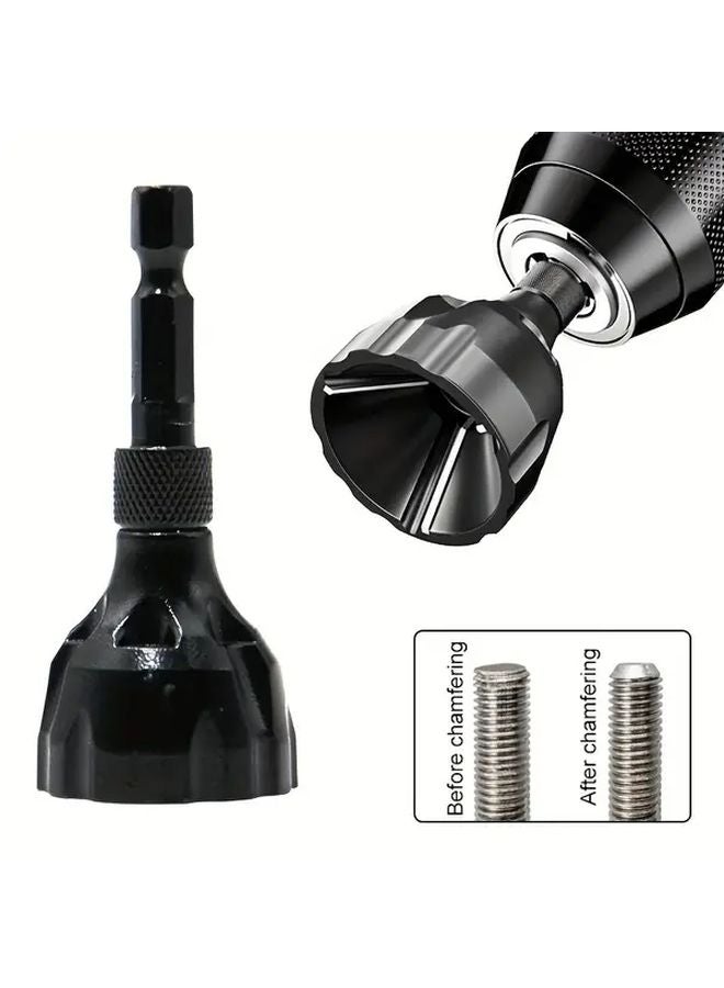 أداة إزالة الحواف الداخلية للبوق من الفولاذ والتنجستن، لصنفرة الحواف الخارجية بسلاسة، قطعة واحدة - Image 3